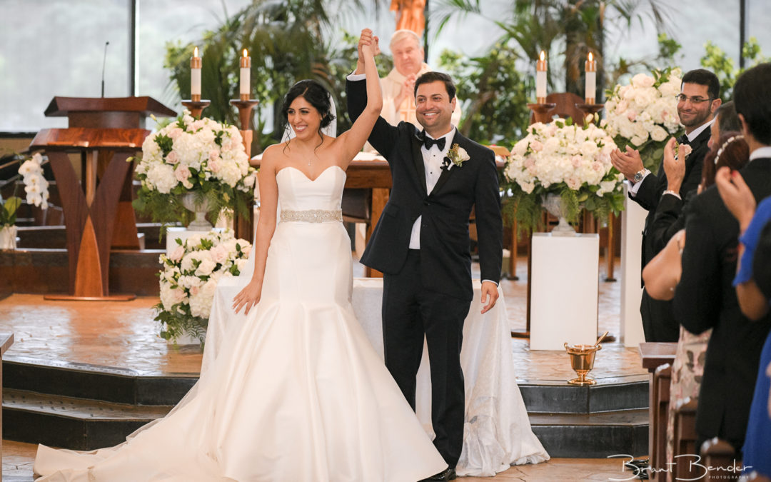 Elegant Simplicity: Malihe & Amine’s Intimate Church + Country Club Wedding